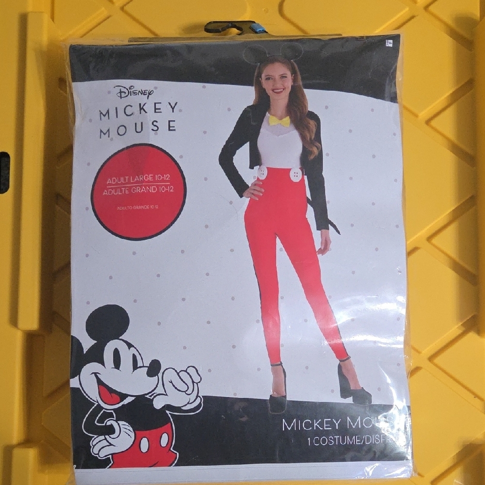 *BRAND NEW* Disney Mickey Mouse Women's Red Jumpsuit